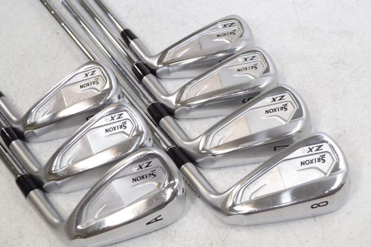 Srixon ZX4 MK II 5-PW,AW Iron Set Right Regular Flex XP 90 Steel # 175259