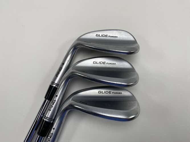 Ping Glide Forged Pro Wedge Set 50*10 | 54*10 | 58*6 Modus 3 120g Extra Stiff LH