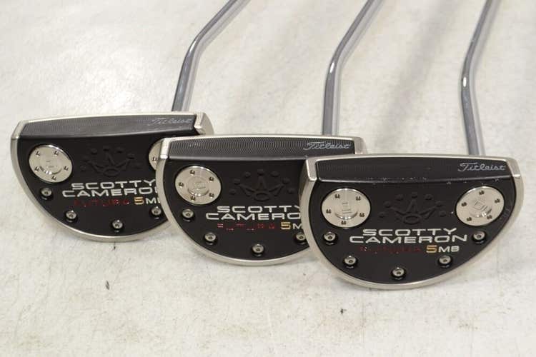 Lot of Three Titleist 2017 Scotty Cameron Futura 5MB 35" Putter Right # 178578