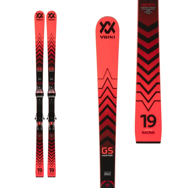 New 2022 Volkl Racetiger GS R Jr skis w/o bindings, Size: 165