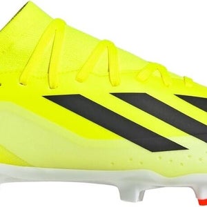 Adidas IG0605 X Crazyfast League FG Soccer Cleats Solar Yellow Black US 12 W 13