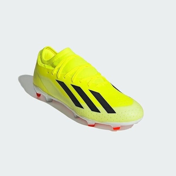 Adidas IG0605 X Crazyfast League FG Soccer Cleats Solar Yellow Black US 12 W 13