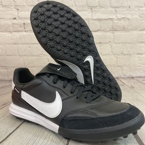 Nike Premier III TF Artificial Turf Mens Soccer Shoes US Size 7.5 Black Suede