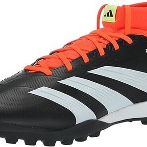 Adidas IG7718 Predator League Sock TF Soccer Cleat Black White Red M 12 W 13