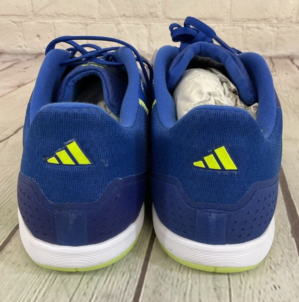 Adidas FZ6123 Top Sala Competition Unisex Soccer Shoes Royal Blue Yellow US 12