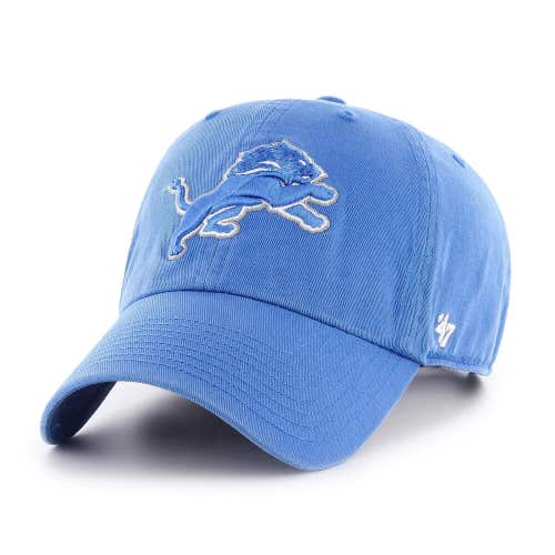 2024 47 Brand Men's Detriot Lions Cleanup Adjustable Dad Cap