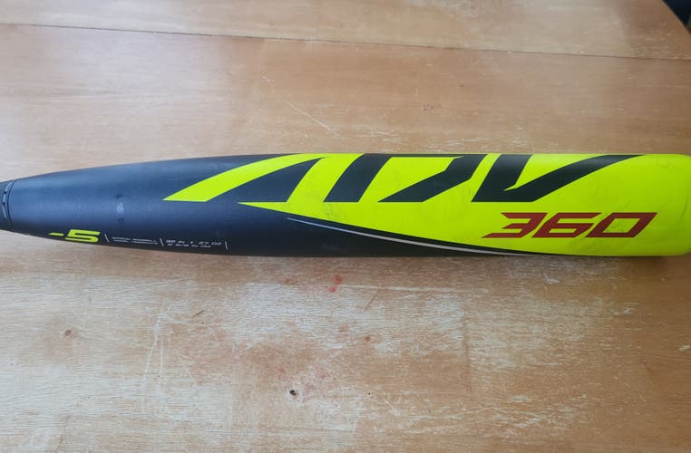 Used 2023 Easton ADV 360 USABat Certified Bat (-5) Composite 27 oz 32"