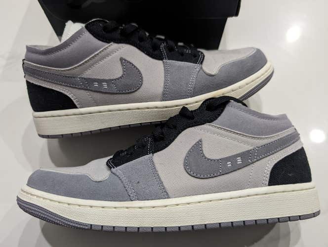 Nike Air Jordan 1 Low SE Craft Inside Out Cement Tech Grey DZ4135-002 Men's 9