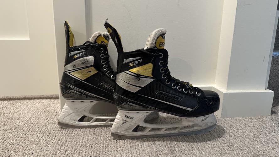 Used Senior Bauer Supreme S37 Hockey Skates Regular Width Size 6.5