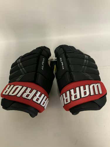 Used Warrior Alpha Evo Pro 14" Hockey Gloves