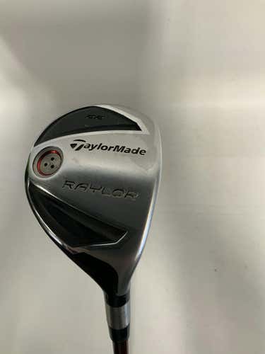 Used Taylormade Raylor 4 Hy 4 Hybrid Regular Flex Graphite Shaft Hybrid Clubs