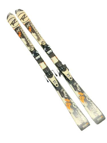 Used Rossignol World Cup Si Fis Rocker 155 155 Cm Men's Downhill Ski Combo