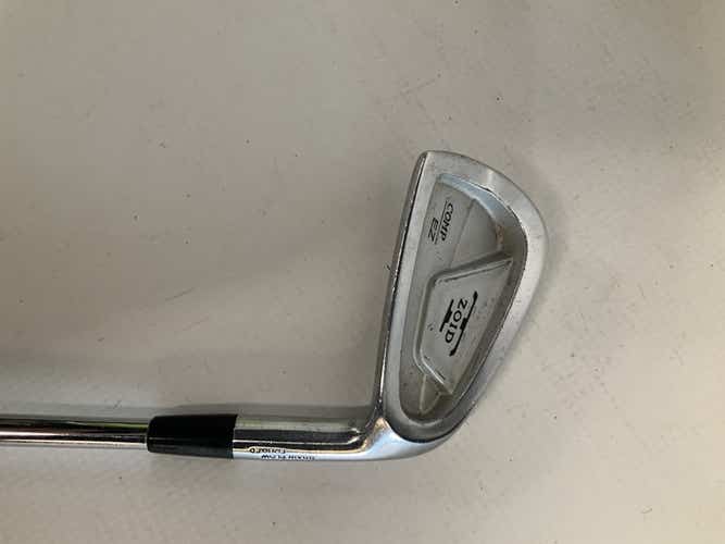 Used Mizuno Tzoid Comp Ez 7 Iron Stiff Flex Steel Shaft Individual Irons