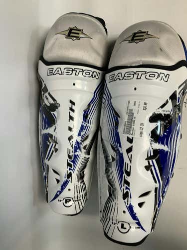 Used Easton Stealth 12" Hockey Shin Guards