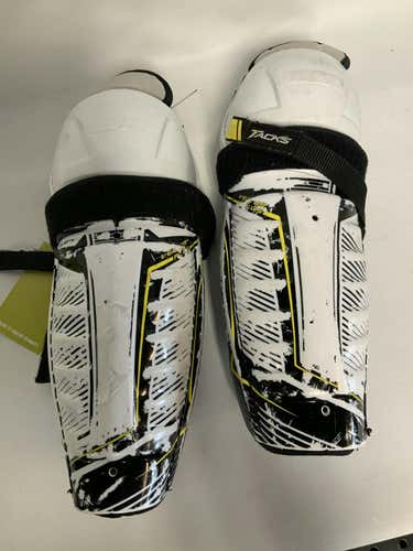 Used Ccm Tacks 11" Hockey Shin Guards