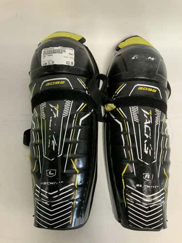 Used Ccm Tacks 11" Hockey Shin Guards