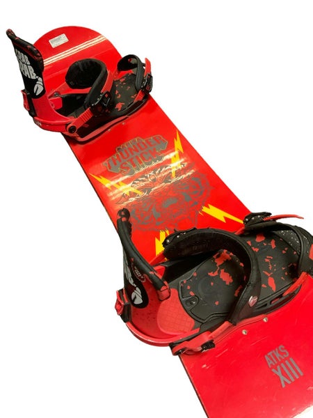 Used Capita Thunderstick 153 Cm Men's Snowboard Combo