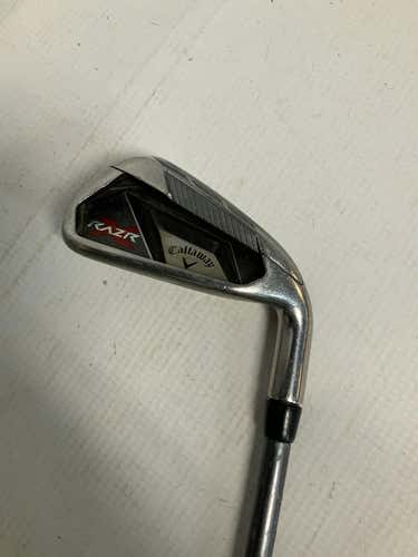 Used Callaway Razr X 7 Iron Ladies Flex Graphite Shaft Individual Irons