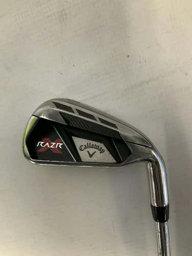 Used Callaway Razr 6 Iron Regular Flex Steel Shaft Individual Irons