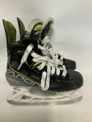 Used Bauer Vapor 3x Junior 02 Ice Hockey Skates