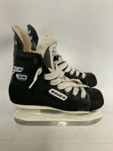 Used Bauer Impact 30 Junior 01 Ice Hockey Skates