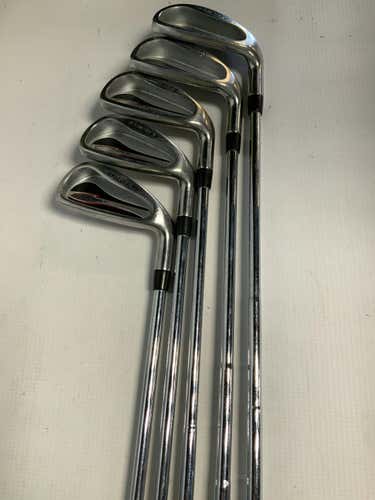 Used Affinity Crave 6i-pw Regular Flex Steel Shaft Iron Sets