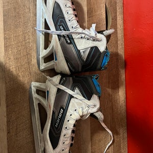 Used Baure Reactor 5000 senior 8 Ice Hockey Goalie skates