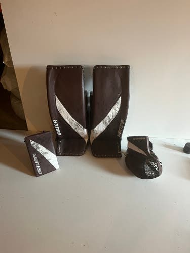 New Bauer Hyperlite 2 Regular Goalie Full Set Pro Stock