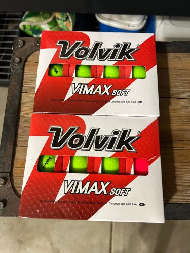 Volvik Vimax/Wilson Duo golf balls