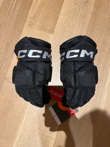 NEW Pro Stock CCM Jetspeed HGPJS Gloves Black 14 Inch