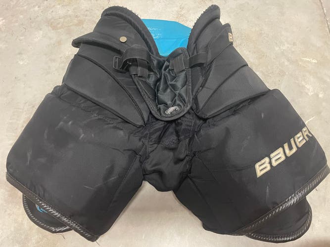 Bauer Reactor 9000 Goalie Pants Ice Hockey Senior Small Used Black