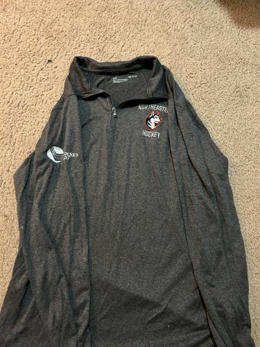 Northeastern Hockey Quarter zip
