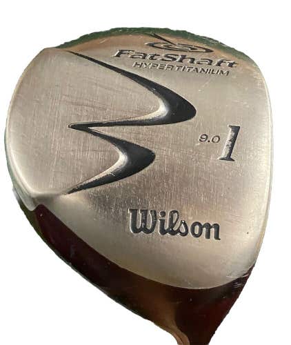 Wilson Golf FatShaft Titanium Driver 9* RH Men's ProLite Stiff Graphite 44.5" HC