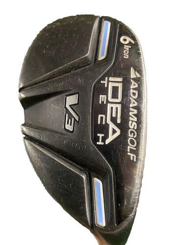 Adams Golf IDEA V3 6 Hybrid 29* RH 50g Bassara Ladies Graphite 37" New Grip Nice