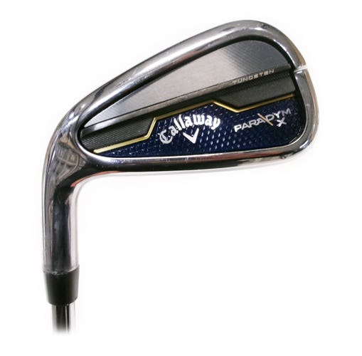 LH Callaway Paradym X Forged 5-PW+AW Iron Set Steel Project X Rifle 105GR 5.5