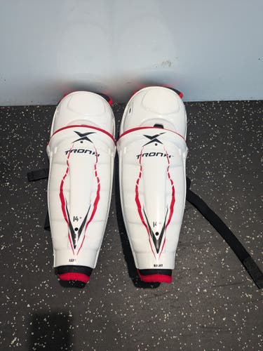 Used Senior 14" Shin Pads - TronX brand