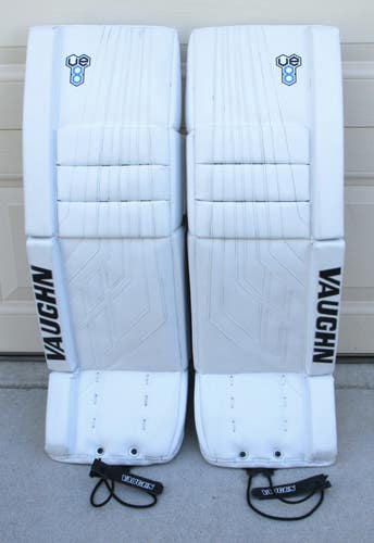 New Demo Sr 34+2 Vaughn Velocity VE8 Pro Carbon Goalie Leg Pads