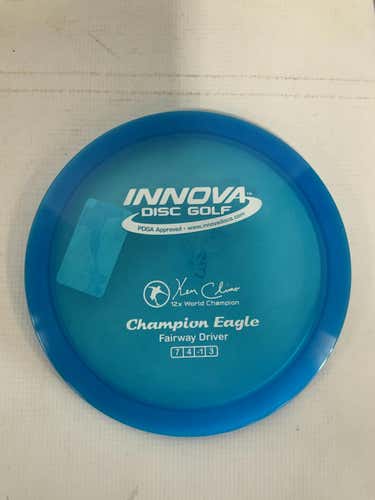 Used Innova Champion Eagle Ken C 173g Disc Golf Drivers