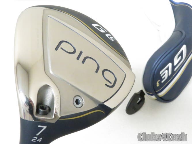 PING Womens G Le3 Fairway 24°  7 Wood ULT 250 Lite LADIES Flex +Cover LEFT LH