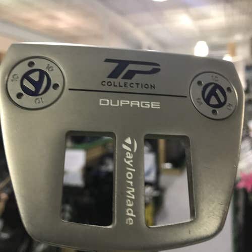 TaylorMade TP Collection Dupage Mallet Putter 34” Left Handed Winn NTP 10" Grip