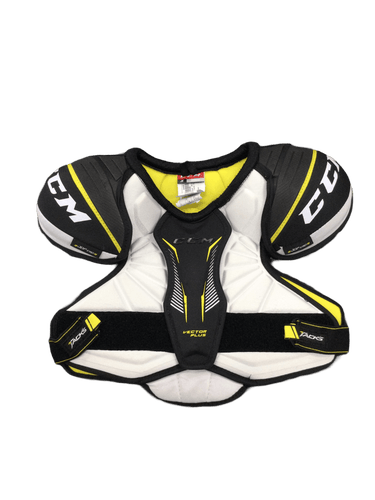 Used Ccm Tacks Vector Plus Md Hockey Shoulder Pads