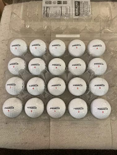 20 Pinnacle Rush Golf Balls - 5A MINT CONDITION ONLY