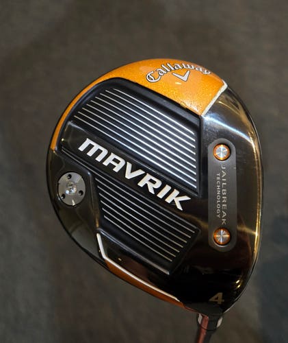 Used Men's 2020 Callaway Mavrik Right Handed Fairway Wood Stiff Flex 4 Wood