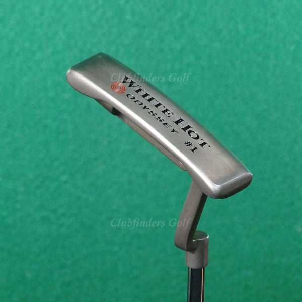 Odyssey White Hot #1 Plumbers-Neck 35" Putter Golf Club w/ Super Stroke *READ*
