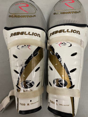 Rebellion Gladiator 7500 15” shin pads