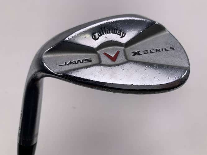 Callaway X Series Jaws Chrome Sand Wedge SW 56* 16 Bounce Fujikura 85ST Wedge LH