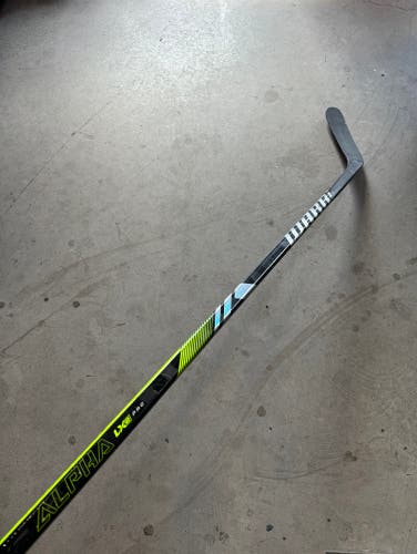 Used Senior Warrior Left Hand P88M Pro Stock Alpha LX2 PRO Hockey Stick