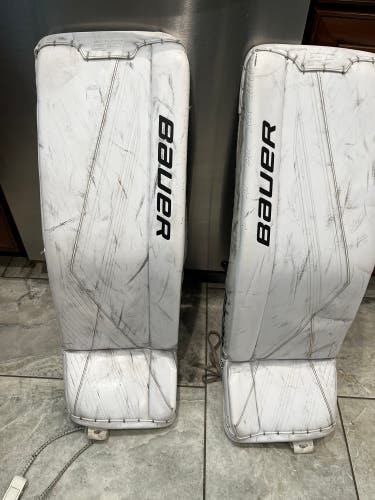 Used  Bauer Supreme 32” 3S Goalie Leg Pads