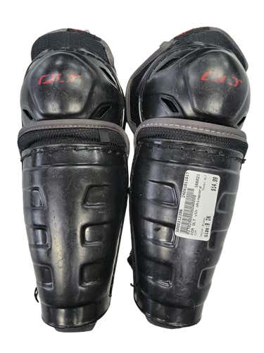 Used Ccm Qlt 9" Hockey Shin Guards