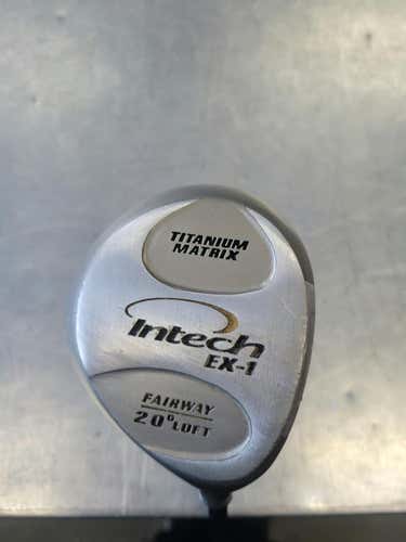 Used Intech Ex 1 3 Wood Regular Flex Steel Shaft Fairway Woods